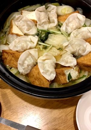 チルドのスープ餃子を土鍋でアップグレード-レシピのメイン写真
