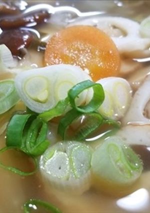 3種の天然キノコの餅雑炊・山里の味＾＾-レシピのメイン写真