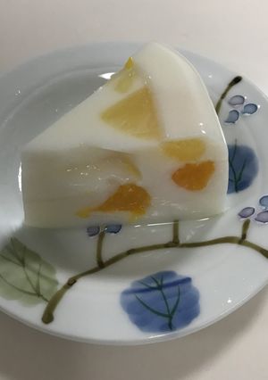 みかん入り牛乳寒天-レシピのメイン写真