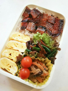 お弁当(1/18)さんまの蒲焼き-レシピのメイン写真