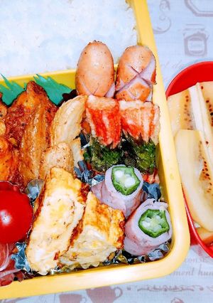 女子高生のお弁当　146-レシピのメイン写真