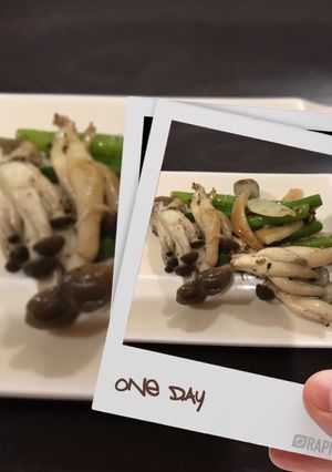 きのことニンニクのオリーブオイル炒め-レシピのメイン写真