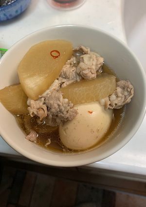 豚肉、大根、卵の煮物♪-レシピのメイン写真