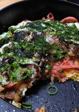 粉なんていわばエゴとエゴの紅生姜イェー-レシピのメイン写真