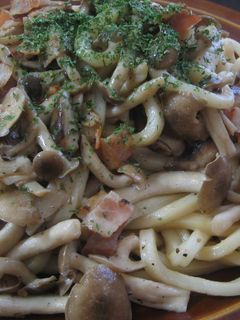 パスタ風♪きのこバター醤油焼きうどん-レシピのメイン写真