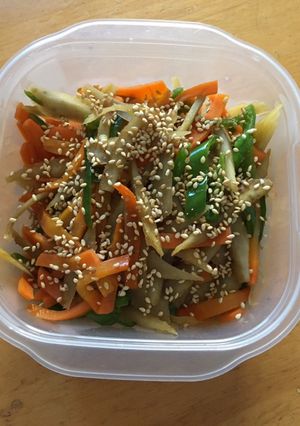 ピーマン入りきんぴらごぼう-レシピのメイン写真
