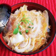 รูปของ ★ゆで鶏胸肉de柔らかボリューミー親子丼