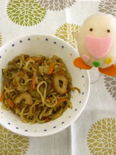 たべまる給食【焼きそば】-レシピのメイン写真