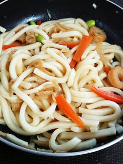 ☆切干大根で焼きうどん☆-レシピのメイン写真