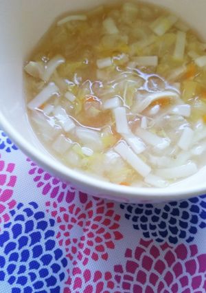 離乳食中期～　ささみの味噌煮込みうどん-レシピのメイン写真