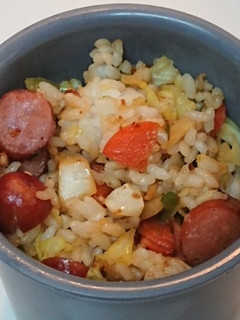 薫りもいい野菜炒め炒飯-レシピのメイン写真