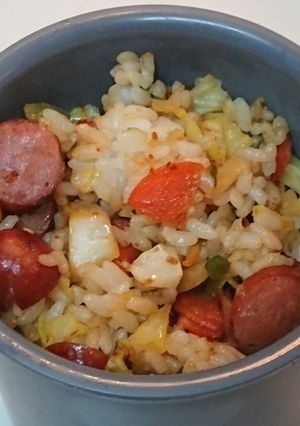 薫りもいい野菜炒め炒飯-レシピのメイン写真
