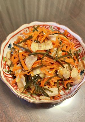 沖縄料理 クーブイリチー（昆布炒め）-レシピのメイン写真