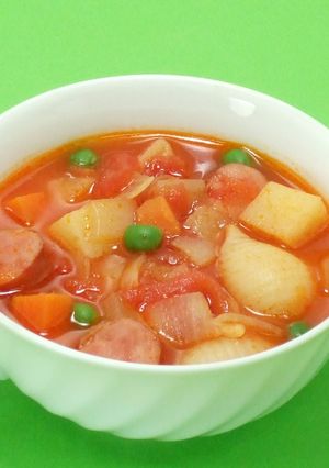 旨ミネストローネ-レシピのメイン写真