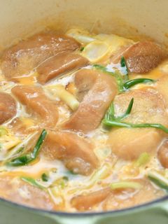 アサツキと麩のふんわり卵とじ-レシピのメイン写真