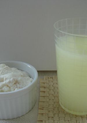 手作り＊カッテージチーズ＆ホエー＊-レシピのメイン写真
