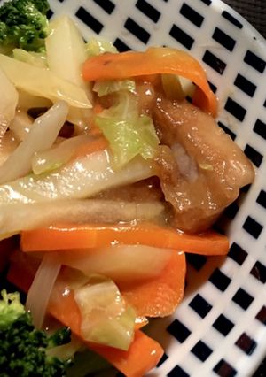マグロの切り落としで酢豚風-レシピのメイン写真