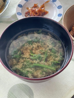 簡単★春菊のお味噌汁-レシピのメイン写真