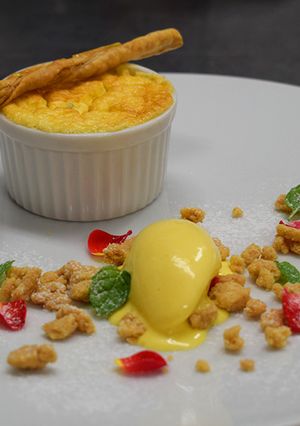 初恋レモンのチーズケーキとアイスクリーム-レシピのメイン写真