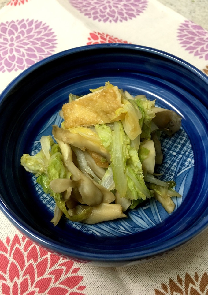 舞茸と白菜の重ね蒸し-レシピのメイン写真