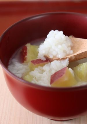 簡単♪美味♪熱湯で煮るサラサラな芋粥-レシピのメイン写真