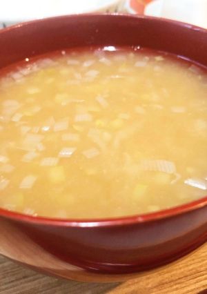 白ネギと相性抜群！納豆のお味噌汁-レシピのメイン写真