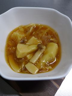 エリンギ・筍の醤油あんかけ-レシピのメイン写真