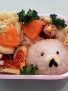 可愛い♪白くまのキャラ弁-レシピのメイン写真