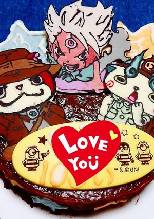 妖怪ウォッチ キャラケーキ...*-レシピのメイン写真
