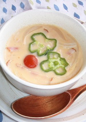 トマト茶椀蒸し-レシピのメイン写真