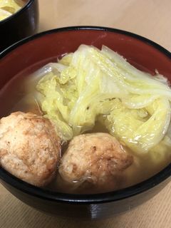 白菜と肉団子のスープ 土鍋煮も美味しい-レシピのメイン写真