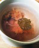 便秘の時は、簡単一食置き換え 梅湯