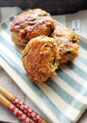 ひじき入り♡ふわふわ中華風つくね-レシピのメイン写真
