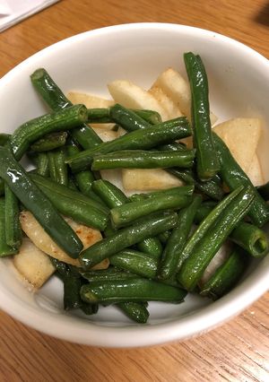 冷凍インゲンと大根の炒め物-レシピのメイン写真