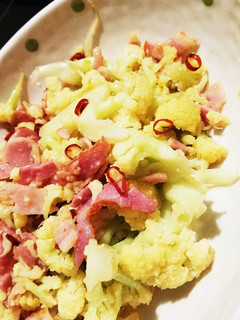 カリフローレのペペロンチーノ炒め-レシピのメイン写真