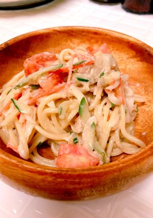 超簡単☆和風パスタサラダ-レシピのメイン写真