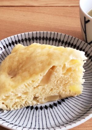 簡単煮りんごのもっちり蒸しパン-レシピのメイン写真