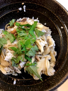節約簡単、イワシとマイタケまぜまぜご飯-レシピのメイン写真
