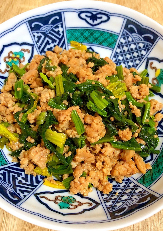 ほうれん草と豚ひき肉の甘辛ふりかけ！-レシピのメイン写真