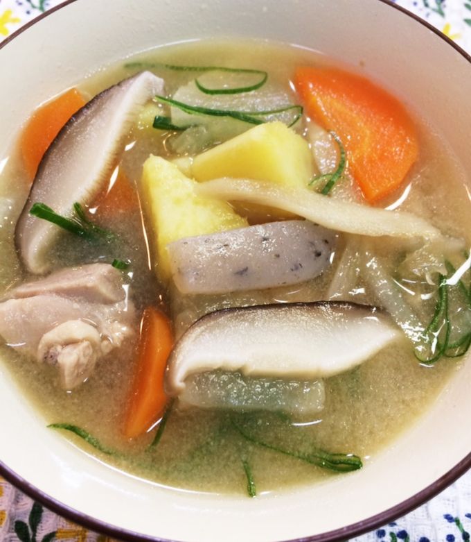 給食のレシピ さつま汁-レシピのメイン写真