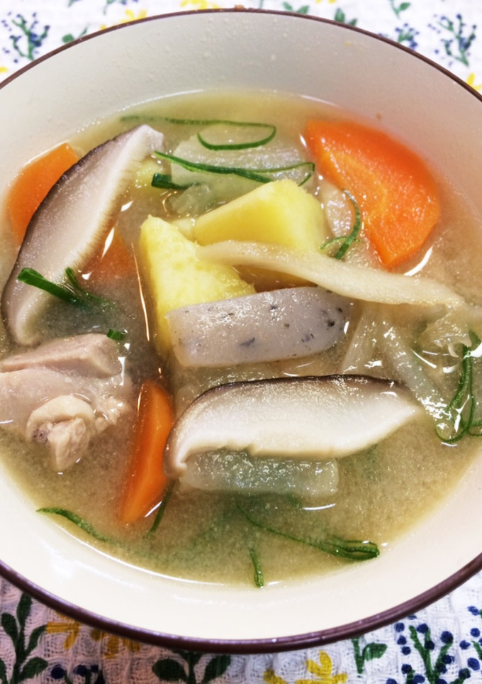 給食のレシピ さつま汁-レシピのメイン写真