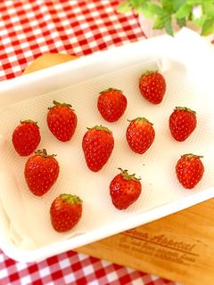 苺の保存方法-レシピのメイン写真