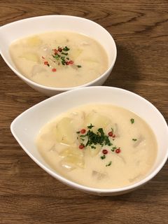 じゃがいもと大根のほっこり豆乳スープ-レシピのメイン写真