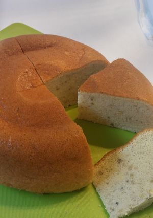 炊飯器でバナナシフォンケーキ-レシピのメイン写真