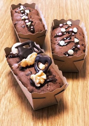 クルミとチョコのミニパウンドケーキ-レシピのメイン写真