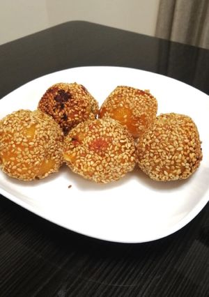 かぼちゃもち-レシピのメイン写真