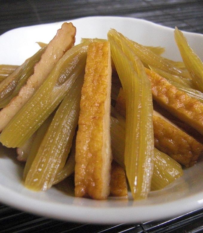 うまいよ～♪フキとサツマ揚げ☆煮物-レシピのメイン写真