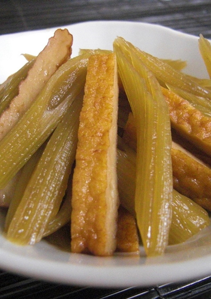 うまいよ～♪フキとサツマ揚げ☆煮物-レシピのメイン写真