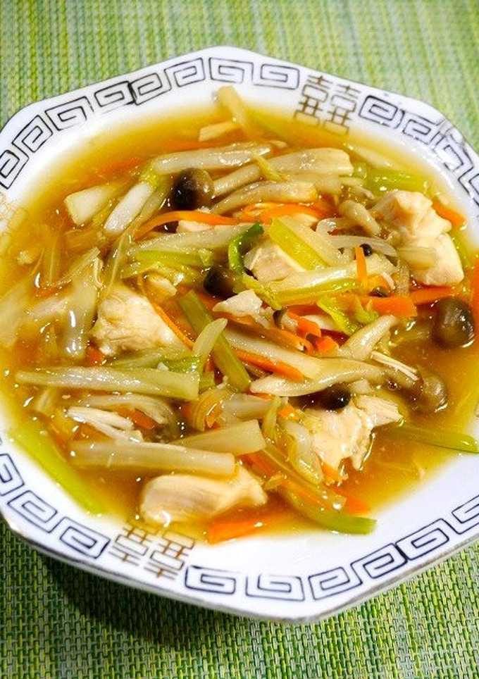 簡単！中華丼(サラダチキン旨煮)-レシピのメイン写真