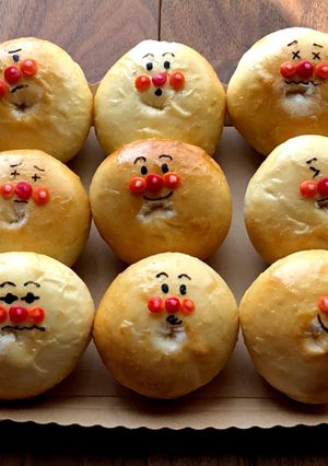 アンパンマンのあんぱん-レシピのメイン写真